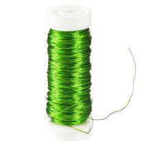 Article Fil émail déco Ø0.30mm 30g 50m vert pomme