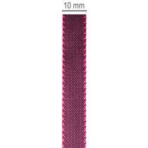 Article Ruban décoratif, ruban étroit en taffetas brillant pour emballage cadeau, 10 mm de large, 50 m de long