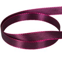Article Ruban décoratif, ruban étroit en taffetas brillant pour emballage cadeau, 10 mm de large, 50 m de long