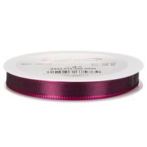 Article Ruban cadeau étroit en taffetas pour décorations créatives, 15 mm de large, 50 m de long