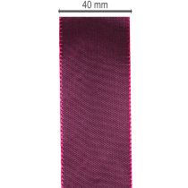 Article Ruban cadeau en taffetas pour cadeaux de Noël, 40 mm x 50 m