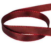 Article Ruban décoratif en taffetas, étroit, pour emballage cadeau, 10 mm de large, 50 m de long