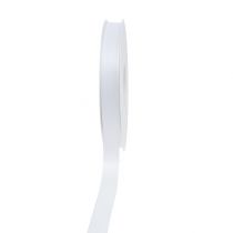 Ruban décoration blanc 8mm 50m