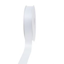 Ruban décoration blanc 25mm 50m