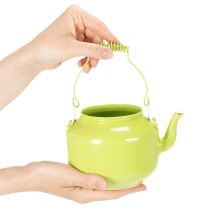 Article Théière décorative faisant office de vase, style rétro nostalgique