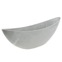 Article Bol décoratif gris clair 55,5cm x 14cm H17,5cm 1 pièce