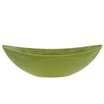 Article Bol décoratif en plastique vert clair 39cm x 13cm H13cm 1 pièce