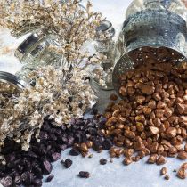 Article Pierres décoratives 9mm - 13mm café 2kg