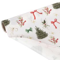 Article Tissu décoratif de Noël, vendu au mètre, largeur 120 cm, 2 pièces