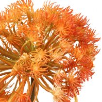 Branche déco branche artificielle décoration automne 2 inflorescences orange 82cm
