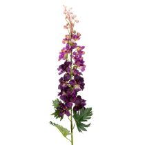 Article Delphinium décoratif artificiel pour une touche florale élégante, 79 cm, lot de 3