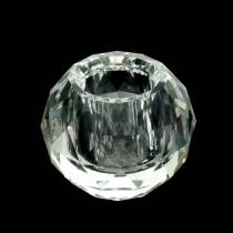 Bougeoir diamant clair Ø5cm décoration de table