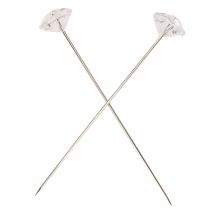 Article Aiguilles diamant Ø11mm trans clair 55 pcs