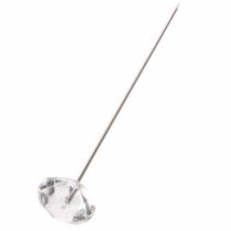 Article Aiguilles diamant Ø11mm trans clair 55 pcs