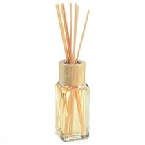 Article Flacon diffuseur en verre transparent note parfumée poire sauvage 100ml