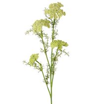 Article Aneth plante artificielle à longue tige fleur de prairie vert blanc 87cm