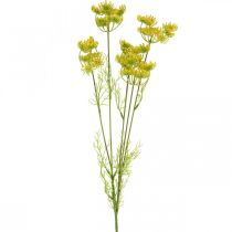 Aneth jaune plante d&#39;herbe artificielle aneth pour décorer L80cm