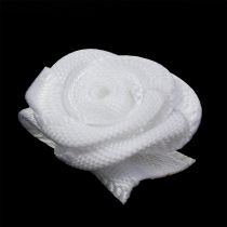 Rose Dior blanche à coller ou parsemer Ø 1,5 cm 24 p.
