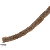 Article Cordon décoratif en laine marron de 55 m pour l&#39;art floral et les loisirs créatifs