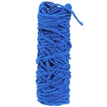 Article Fil mèche feutre cordon avec fil 30m bleu