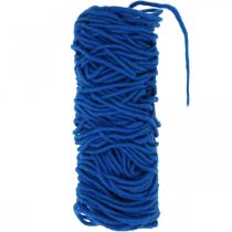Article Fil mèche feutre cordon avec fil 30m bleu