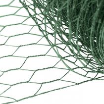 Article Grillage enduit de PVC de fil vert de maille d&#39;hexagone 50cm×10m