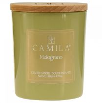 Article Bougie parfumée dans un verre Camila Grenade Ø7,5cm H8cm