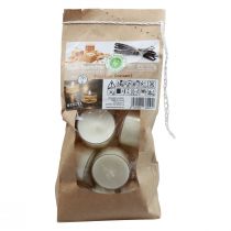 Article Bougies parfumées vanille caramel bougies chauffe-plat parfum Ø3,5cm H1,5cm 18 pcs