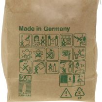 Article Bougies chauffe-plat parfum cannelle, bougie de Noël, bougie chauffe-plat parfumée, décoration bougie Ø25cm H40cm blanc 18 pcs