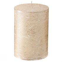 Article Bougies unies platine 70x100mm 4 pcs
