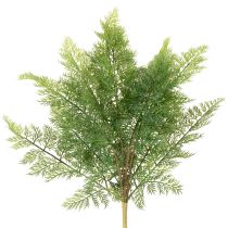 Article Branche de fougère artificielle, plusieurs branches, verte, 68 cm