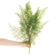Article Branche de fougère artificielle, plusieurs branches, verte, 68 cm