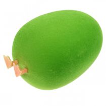 Article Décoration d'oeuf de Pâques avec pattes Décoration d'oeuf de Pâques oeuf vert H13cm 4 pièces