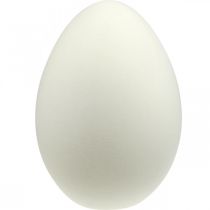 Oeuf de Pâques grand oeuf décoratif crème floqué décoration de vitrine 40cm