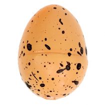 Article Oeuf en polystyrène orange 3,5 cm 24 pcs