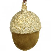 Article Glands à suspendre, Avent, décoration d&#39;arbre, décoration d&#39;automne H6,5cm Ø4cm 6 pcs