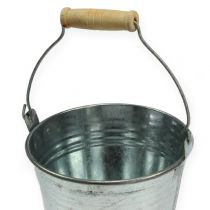 Article Seau Ø10cm H8cm 10 pcs. Zinc brillant