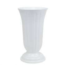 Article Vase Lilia blanc Ø23cm, 1pc