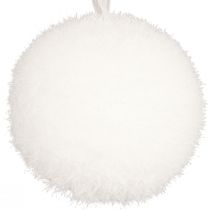 Article Décoration boule de neige décoration de neige décoration d'hiver décoration cintre 7,5 cm