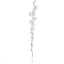 Article Décoration d&#39;hiver décoration de glaçons cintre clair 25cm 3 pièces