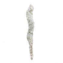 Glaçons à suspendre blanc 25cm