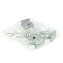 Article Tête d'élan menthe debout 18cm x 16cm 3pcs