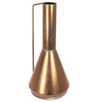 Article Vase de sol élégant, style vintage, oriental, cruche décorative en métal couleur cuivre, Ø27cm H58cm