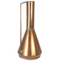 Article Vase de sol élégant, style vintage, oriental, cruche décorative en métal couleur cuivre, Ø27cm H58cm