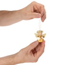 Article Pendentif décoratif ange avec étoile à suspendre, 5 cm, lot de 9
