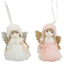 Article Décoration ange décoration sapin de Noël figurine de Noël tulle H11cm 1pc
