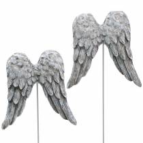 Bouchon décoratif ailes d&#39;ange 10cm 3pcs