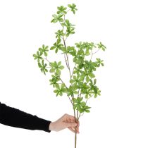 Article Branche artificielle de Schefflera, plante décorative élégante pour les espaces de vie, 95 cm
