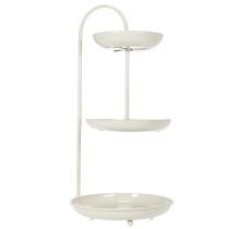 Article Décoration de table à trois niveaux, idéale pour les salons, les occasions spéciales et les mariages, 55 cm