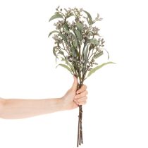 Article Décoration de branches d'eucalyptus artificielles, arrangement de branches, 3 pièces